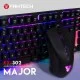 Fantech KX302 Major USB Gaming Keyboard Mouse Combo Black