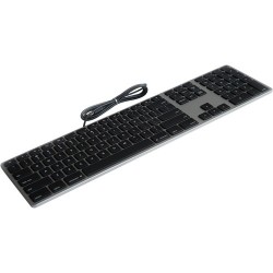 Matias FK318B Wired Aluminum Keyboard for Mac