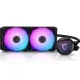 MSI MAG CORELIQUID 240R AIO RGB LIGHTING LIQUID CPU COOLER
