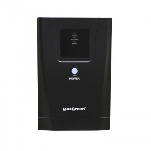 MAXGREEN 1250VA Offline UPS with LED Display (Metal Case)