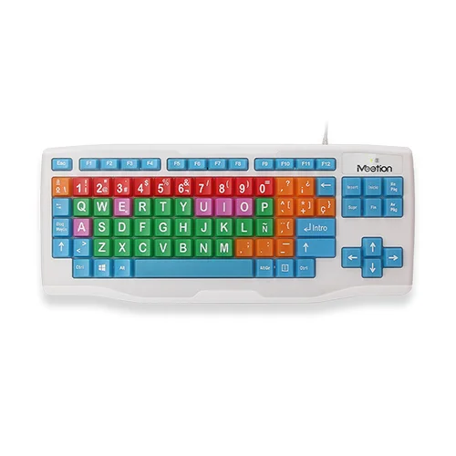 MeeTion MT-K800 Colourful Kids Computer Keyboard