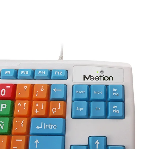 MeeTion MT-K800 Colourful Kids Computer Keyboard