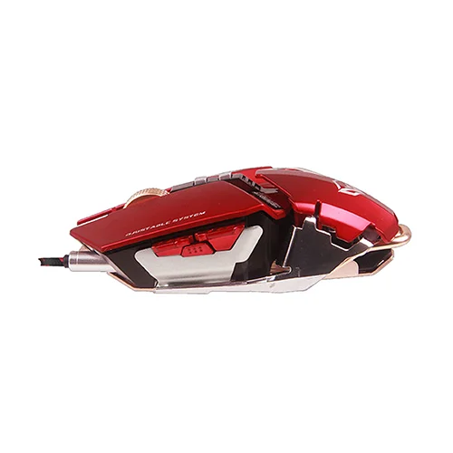 Meetion MT M985 Metal Mechanical Programmable Gaming Mouse (Red)