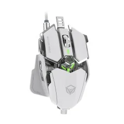Meetion MT M990S Wired Mechanical Gaming Mouse (White)