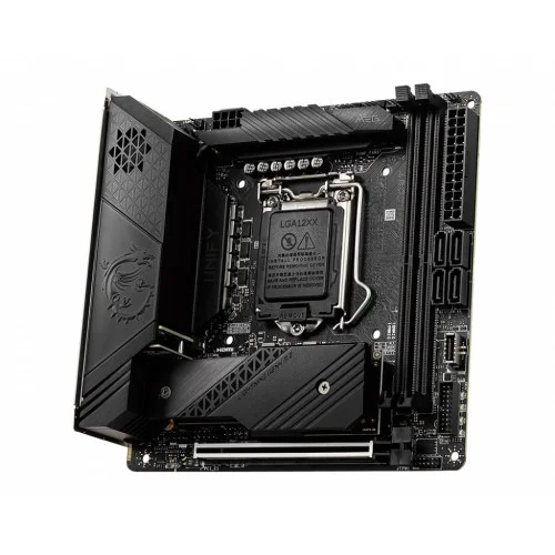 MSI MEG Z590I Unify Gaming 10th Gen and 11th Gen Mini-ITX Motherboard