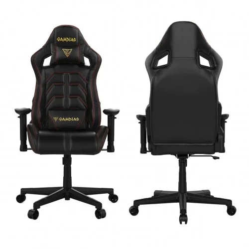 Gamdias Aphrodite MF1 Multifunction PC Gaming Chair Black Red