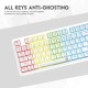 Fantech MK852 Max Core Space Edition Mechanical USB Gaming Keyboard White ( With 2 Port USB Hub)