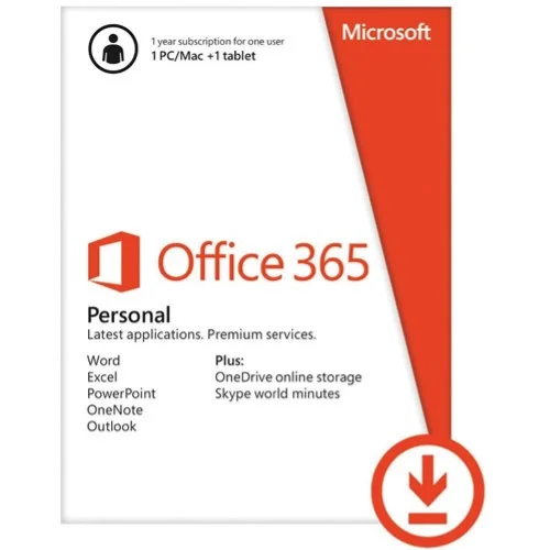 MICROSOFT OFFICE 365 PERSONAL 32-BIT/X64 ENGLISH