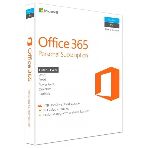 Microsoft 365 Personal For 1 User (01 Year Subscription)