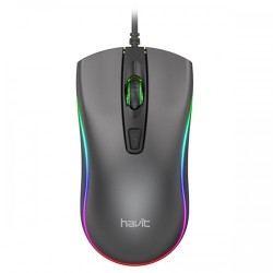 Havit MS72 Cool RGB LED USB Gaming Mouse Black Havit MS72 Cool RGB LED USB Gaming Mouse Black