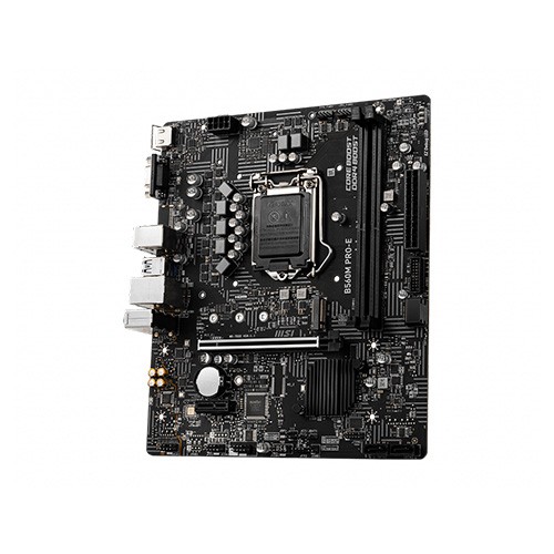 MSI B560M PRO-E 10th and 11th Gen Micro ATX Motherboard