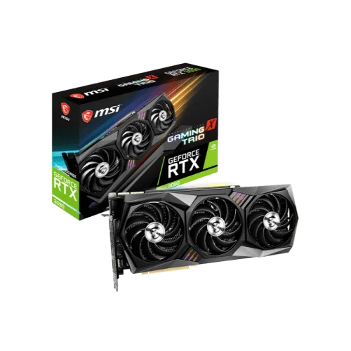 MSI GEFORCE RTX 3090 GAMING X TRIO 24GB GRAPHICS CARD