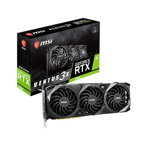 MSI GeForce RTX 3080 VENTUS 3X PLUS 10G OC LHR Graphics Card