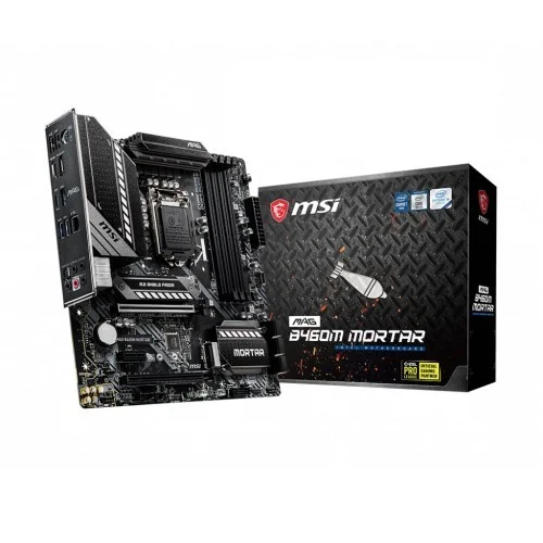 MSI MAG B460M MORTAR WI-FI INTEL 10TH GEN MICRO-ATX MOTHERBOARD