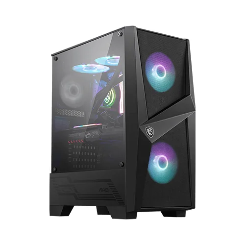 MSI MAG FORGE 100R Mid-Tower Black Gaming Case
