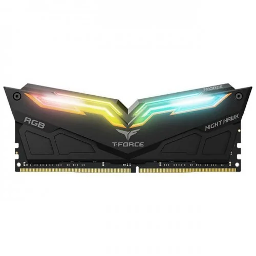 TEAM NIGHT HAWK UD 16GBx2 3200MHz RGB DDR4 Desktop RAM