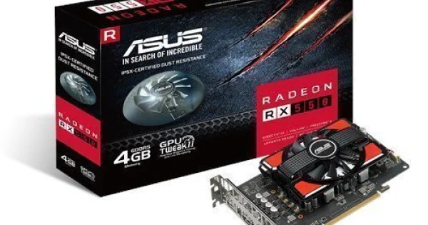 Asus Radeon RX 550 4GB GDDR5 Graphics Card