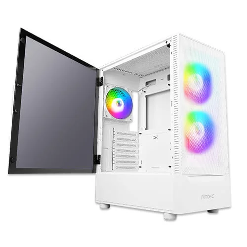 Antec NX410 V2 Mid Tower ARGB White Gaming Case