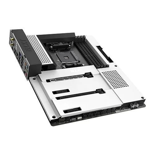 NZXT N7 B550 Matte White AMD AM4 ATX Wi-Fi Gaming Motherboard