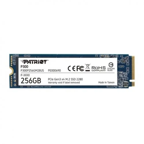 Patriot P300 256GB M.2 PCIe Gen 3x4 SSD