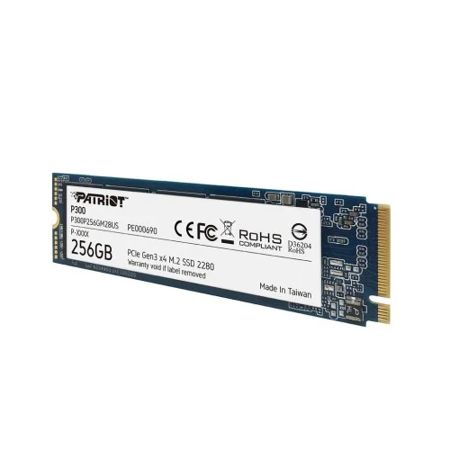 Patriot P300 256GB M.2 PCIe Gen 3x4 SSD