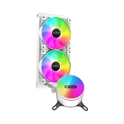 PC Cooler 240MM ARGB AIO Liquid CPU Cooler (White)