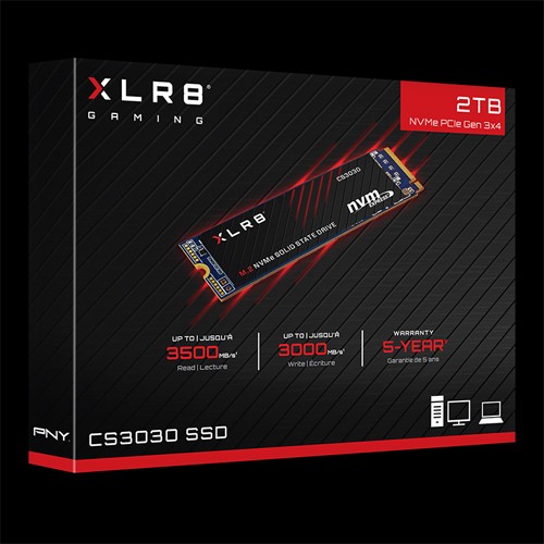 PNY CS3030 2TB M.2 NVME SSD