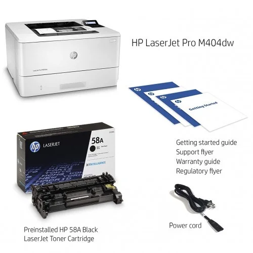 HP Pro M404dw Single Function Mono Laser Printer