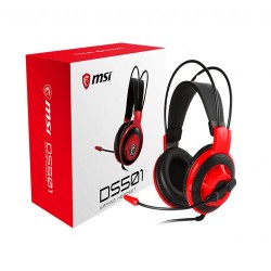 MSI DS501 Wired Black-Red Gaming Headphone MSI DS501 Wired Black-Red Gaming Headphone