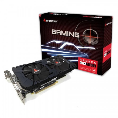 Biostar Radeon RX 580 8GB GDDR5 Dual Cooling Gaming Graphics Card