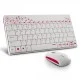 Rapoo 8000P Mini Wireless Keyboard Mouse Combo