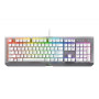 Razer BlackWidow X Chroma Mercury Edition Mechanical Gaming Keyboard