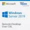 Microsoft Windows Remote Desktop Services 2019 License, 1 user CAL, Open License