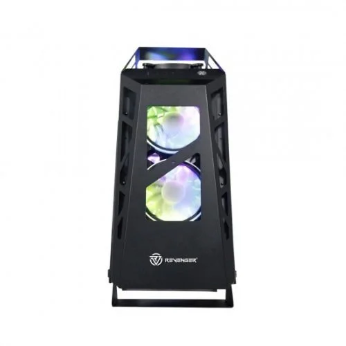 Revenger Jackhammer Tempered Glass Gaming Casing With 120mm ARGB Controller