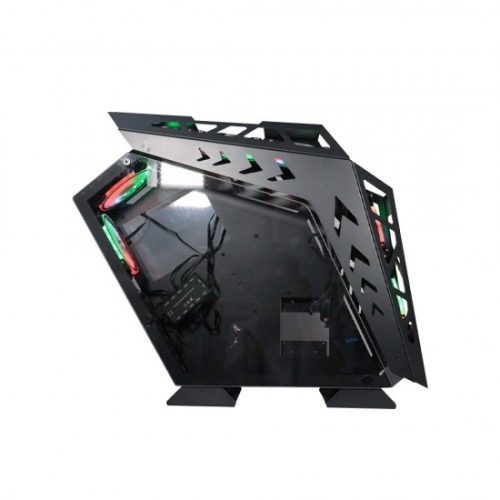 Revenger Jackhammer Tempered Glass Gaming Casing With 120mm ARGB Controller