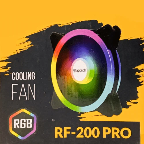 RF-200 Pro RGB 5 IN 1 Case Cooling Fan with Remote Controller