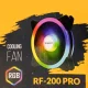RF-200 Pro RGB 5 IN 1 Case Cooling Fan with Remote Controller