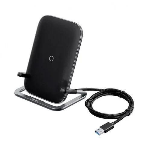 Baseus BS-W502 Rib Horizontal and Vertical Mobile Holder with Wireless Charging