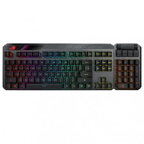 Asus ROG CLAYMORE II Modular TKL Mechanical Red Switch Gaming Keyboard