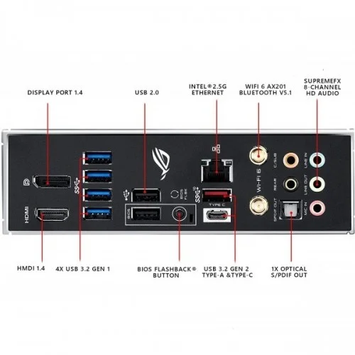 Asus ROG STRIX Z490-G GAMING WI-FI Intel 10th Gen ATX Motherboard