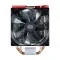 Cooler Master HYPER 212 LED Turbo Red Cover and Red Led