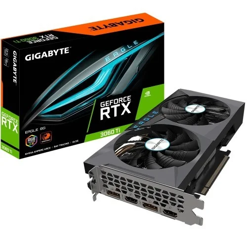 GIGABYTE GEFORCE RTX 3060 TI EAGLE OC 8GB GDDR6 GRAPHICS CARD
