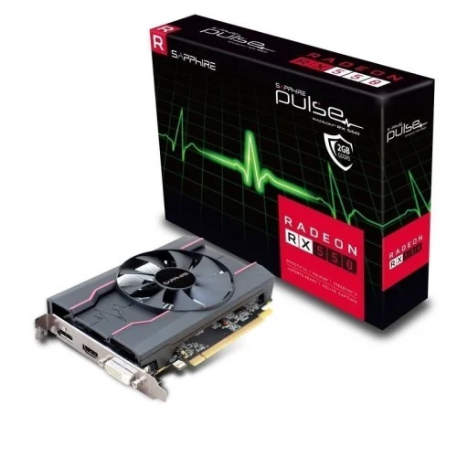 Sapphire PLUSE Radeon RX 550 OC 2GB DDR5 Graphics Card