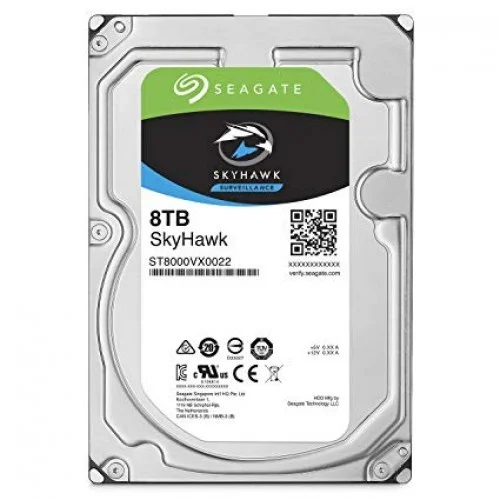 SEAGATE SKYHAWK 8TB 3.5 INCH SURVEILLANCE HARD DRIVE