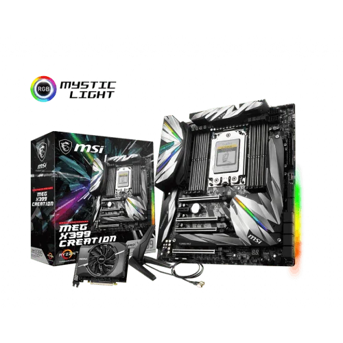 MSI MEG X399 CREATION MOTHERBOARD