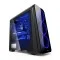 VALUE-TOP VT-760L CRYSTAL TEMPERED GLASS FULL TOWER BLUE LED ATX CASING