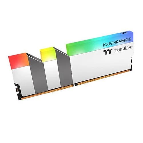 Thermaltake TOUGHRAM RGB 16GB(2 x 8GB) DDR4 3600Mhz Desktop Ram (White)