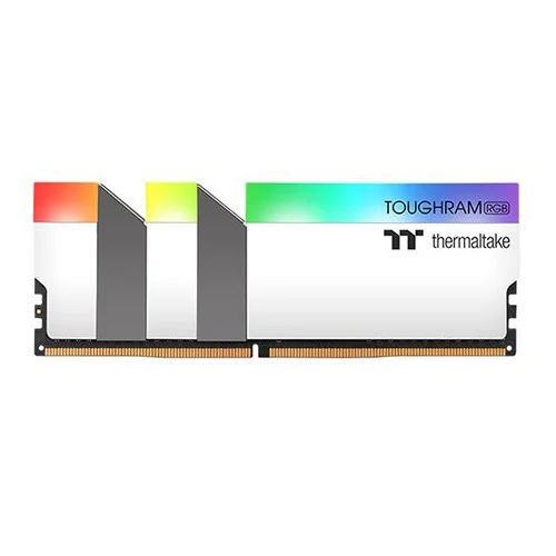 Thermaltake TOUGHRAM RGB 8GB DDR4 3200MHz Desktop Ram (White)