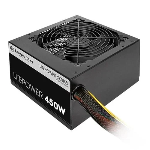 Thermaltake Litepower 450W Sleeve Cable Power Supply with 3 Years Warranty