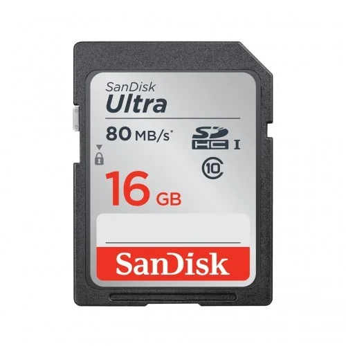 SanDisk Ultra SDHC/SDXC 16GB Memory Card (SDSDUNC-016G-AN6IN)